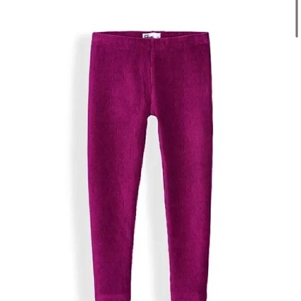 EPIC THREADS Little Girls Cottage Core Solid Corduroy Leggings size 6